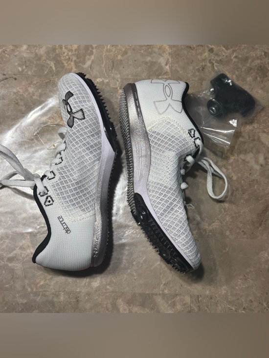 Under Armour Shoes - New Under Armour Kick Distance 4 track spikes 
Men’s size 5
Women’s size 6.5